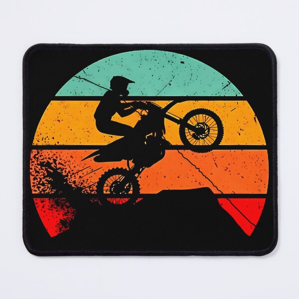 Item preview, Vintage Retro Motocross Sunset Silhouette designed and sold by ifundesign.