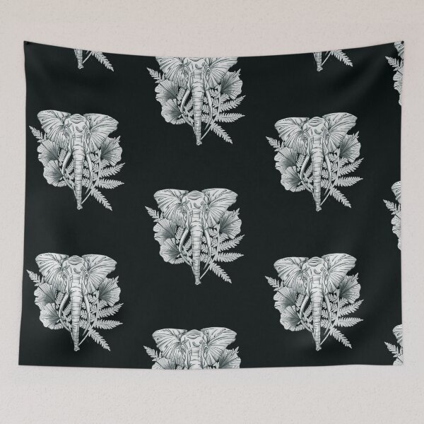 Item preview, Elephant Ginkgo Biloba Leaves Out of Africa designed and sold by PolaMaku.