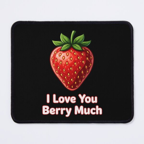 Item preview, I Love You Berry Much — Cute Strawberry Valentine Design designed and sold by WearContext.
