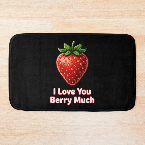 Item preview, I Love You Berry Much — Cute Strawberry Valentine Design designed and sold by WearContext.