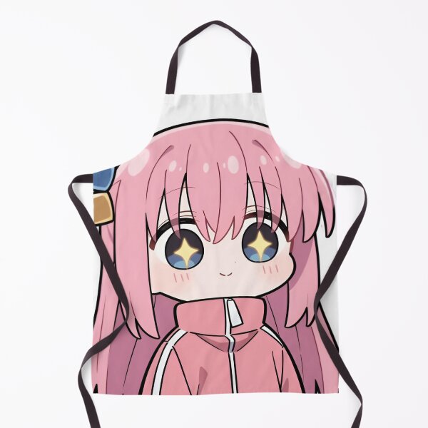 Artikelvorschau, Anime-Mädchen im Chibi-Stil mit funkelnden Augen – Niedliche Kawaii-Ikone entworfen und verkauft von Dyan4.