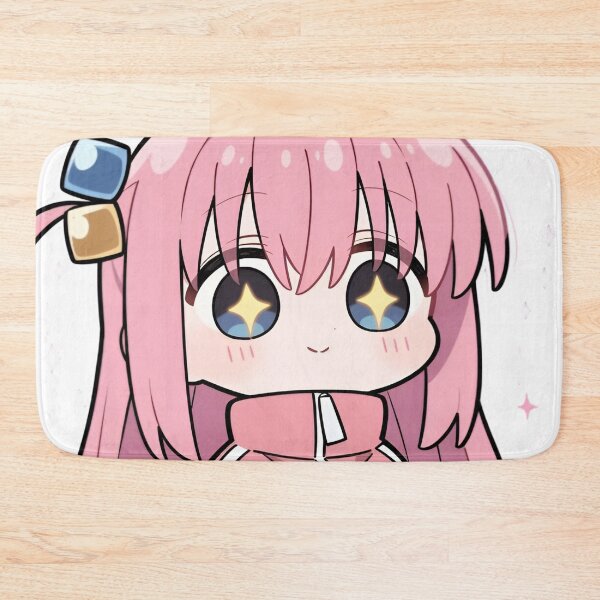 Artikelvorschau, Anime-Mädchen im Chibi-Stil mit funkelnden Augen – Niedliche Kawaii-Ikone entworfen und verkauft von Dyan4.