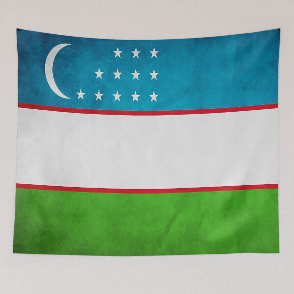 Item preview, Uzbekistan | Uzbek Flag | National Flag of Uzbekistan designed and sold by RedeyeDigital.