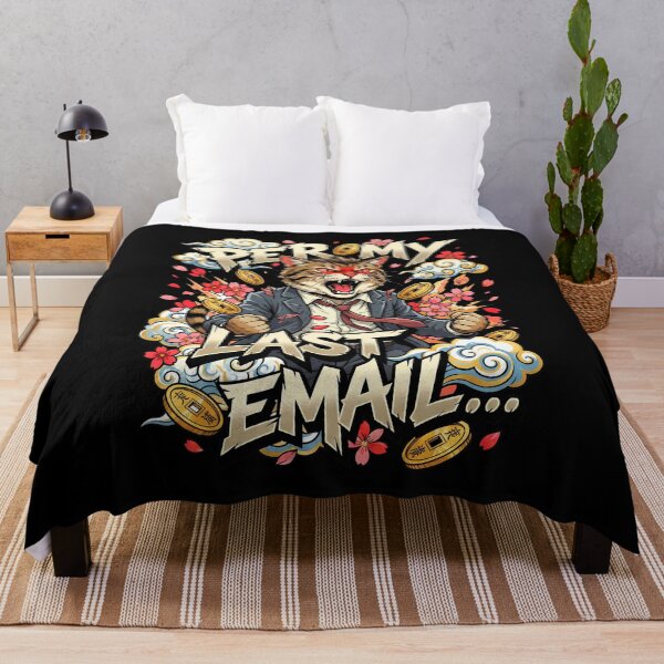Item preview, Furious Salaryman Cat: "Per My Last Email"   designed and sold by Tong4130.
