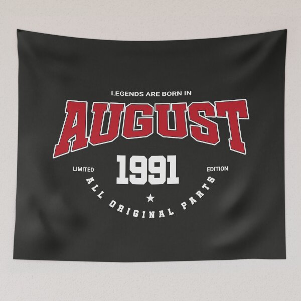 Item preview, August legends 1991 designed and sold by HB Shirts.