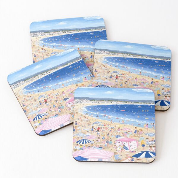 Item preview, Sunny Day at a Crowded Beach designed and sold by lautir.