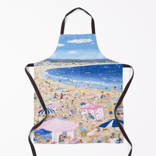 Item preview, Día soleado en una playa llena de gente designed and sold by lautir.