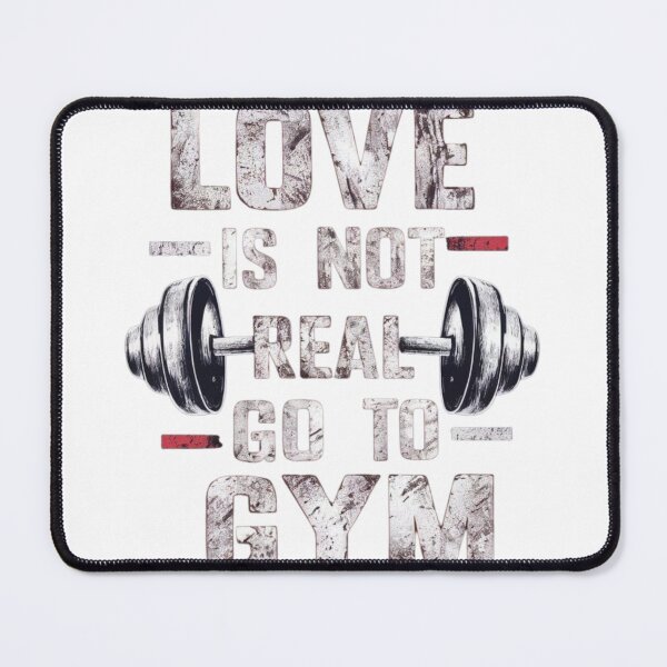 Item preview, Funny Workout Quote: Love Is Not Real, Go Lift designed and sold by fancy-to-shop.