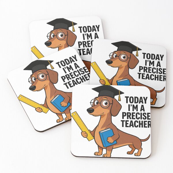 Item preview, Dachshund Teacher Shirt – Cute Precise Teacher Dog Design designed and sold by truongloc246.