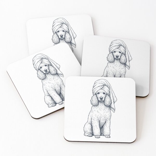 Item preview, Poodle Spa Bath Dog Mom Dad designed and sold by DoodleTortle.