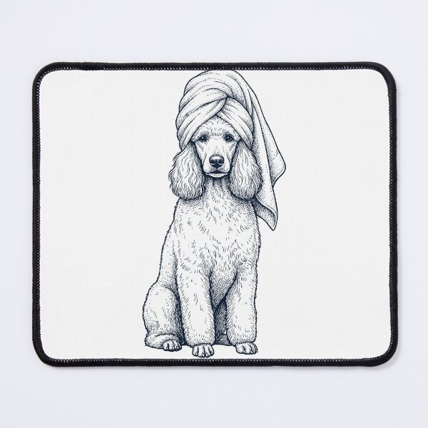 Item preview, Poodle Spa Bath Dog Mom Dad designed and sold by DoodleTortle.