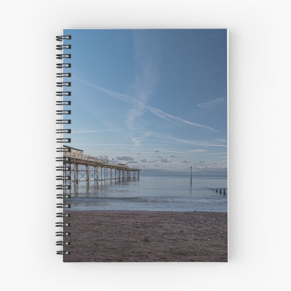 Item preview, Teignmouth Pier at Blue Hour – Calm Devon Seascape designed and sold by JoSowden.