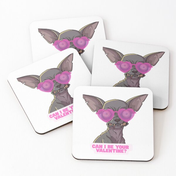 Item preview, Can I Be Your Valentine? - Valentine Chihuahua - Scary Funny Chihuahua designed and sold by MirAgi.