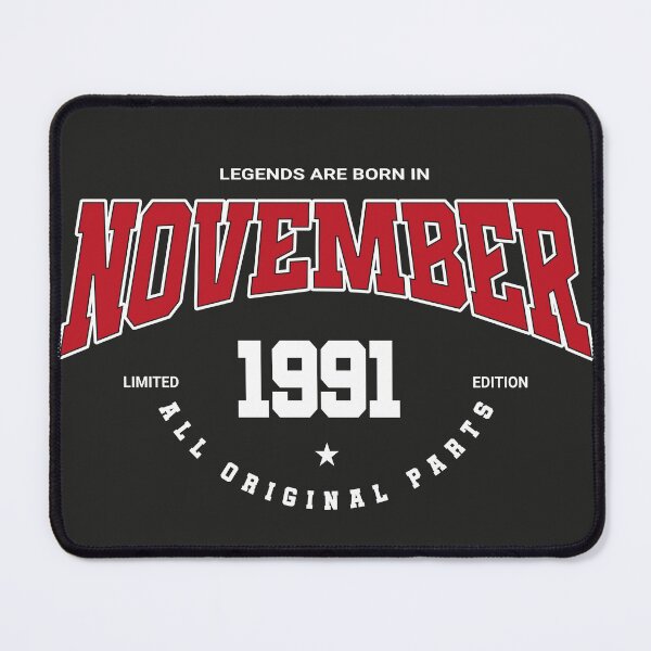 Item preview, November legends 1991 designed and sold by HB Shirts.