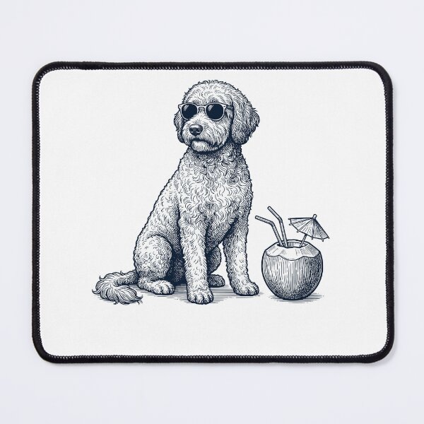 Item preview, Portuguese Water Dog Vacation Dog Lover Gift designed and sold by DoodleTortle.