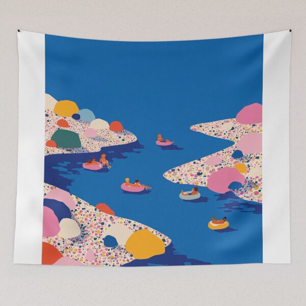 Item preview, Colorful River Relaxation designed and sold by lautir.