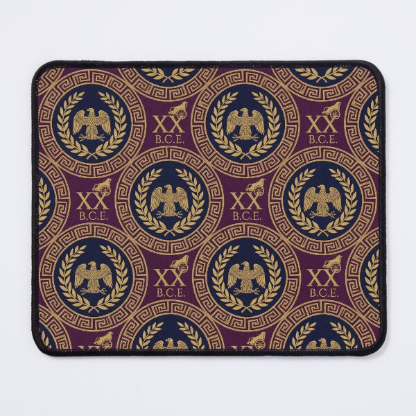 Item preview, Roman Eagle Laurel Medallion Pattern designed and sold by VieSante.