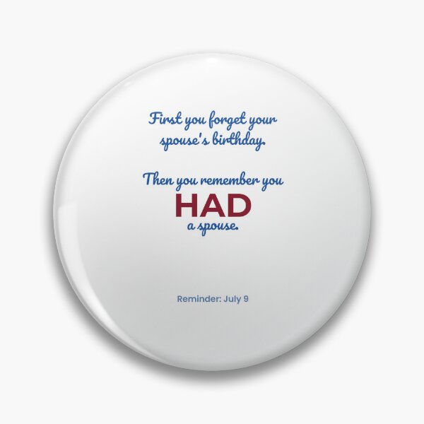 Item preview, Spouse Joke – July 9 designed and sold by ariksworld.