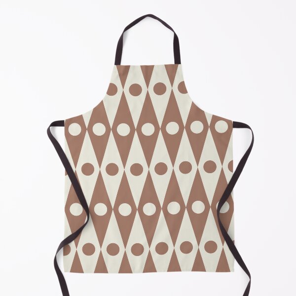 Item preview, Harlequin Diamond Chains Pantone Mocha Mousse and Cannoli Cream designed and sold by Pinkdeer Designs.