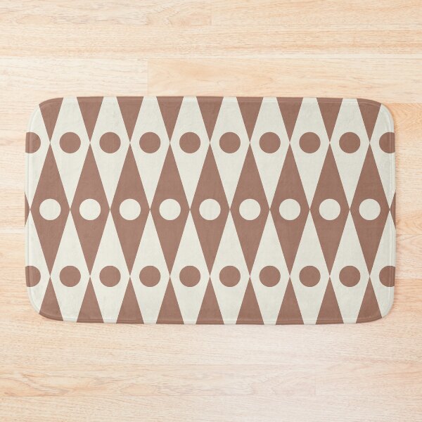 Item preview, Harlequin Diamond Chains Pantone Mocha Mousse and Cannoli Cream designed and sold by Pinkdeer Designs.
