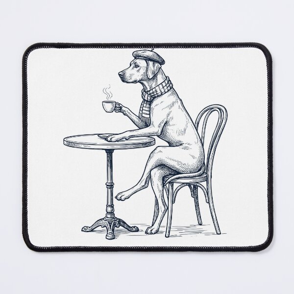 Item preview, Rhodesian Ridgeback Coffee Dog Mom Dad designed and sold by DoodleTortle.