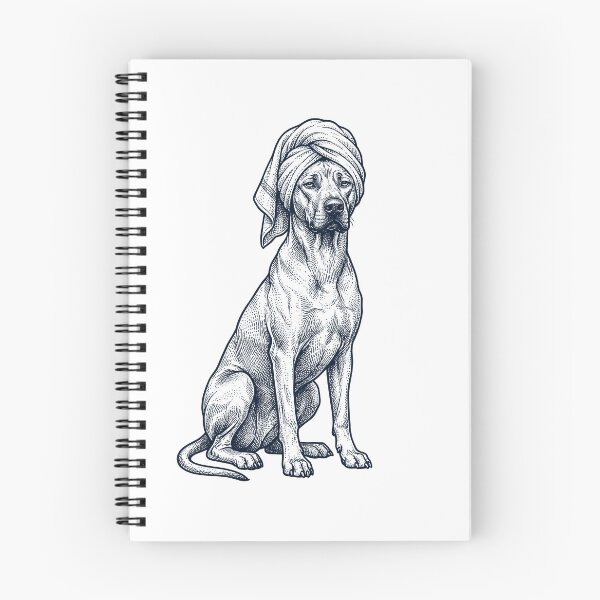 Item preview, Rhodesian Ridgeback Spa Bath Dog Mom Dad designed and sold by DoodleTortle.