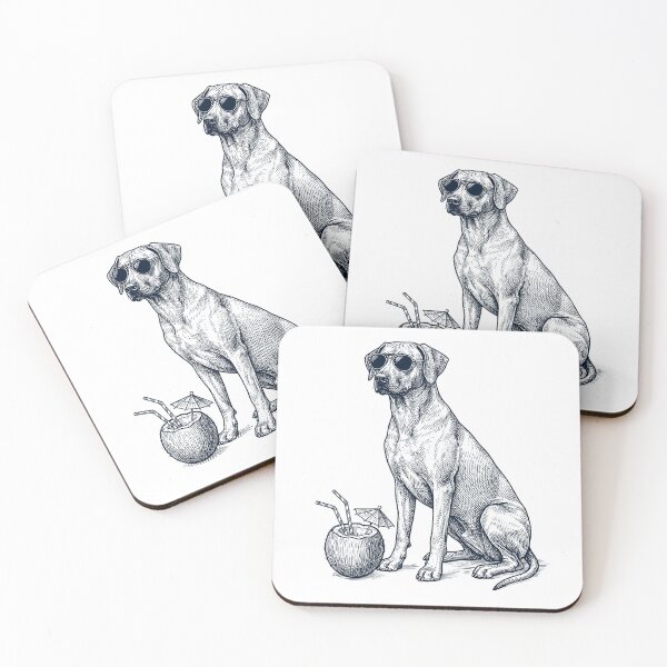 Item preview, Rhodesian Ridgeback Vacation Dog Lover Gift designed and sold by DoodleTortle.
