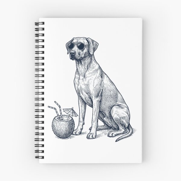 Item preview, Rhodesian Ridgeback Vacation Dog Lover Gift designed and sold by DoodleTortle.
