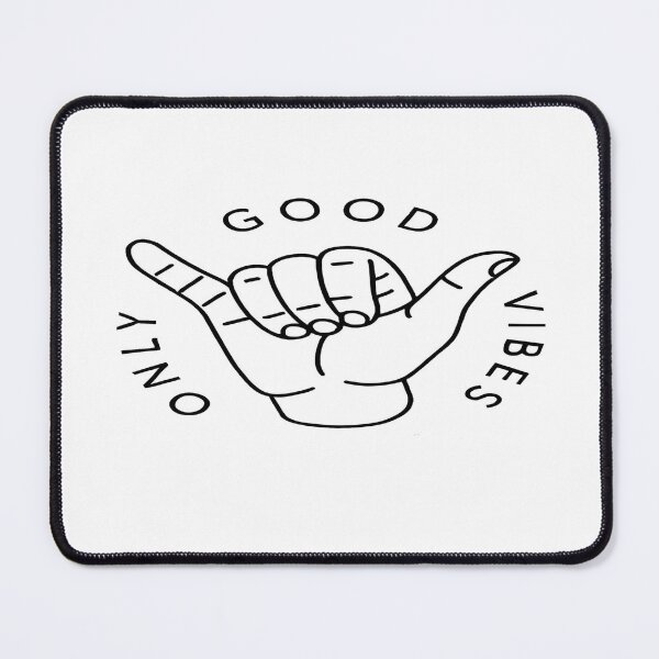 Item preview, Good Vibes Only Shaka Hand Art – Chill Hawaiian Surf Culture Design for Posters, Tees & Stickers designed and sold by Bright Nest Studio.