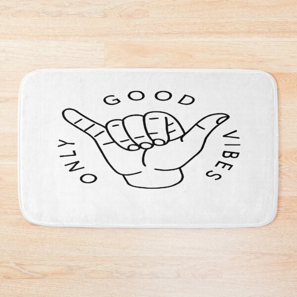 Item preview, Good Vibes Only Shaka Hand Art – Chill Hawaiian Surf Culture Design for Posters, Tees & Stickers designed and sold by Bright Nest Studio.