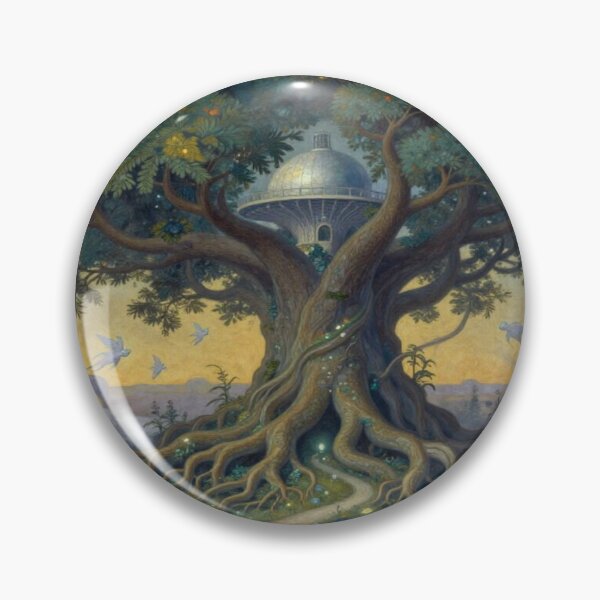 Item preview, Magical tree with a path of light – A fantastic nature vision full of color, depth, and story charm. designed and sold by FotoworldEdel.
