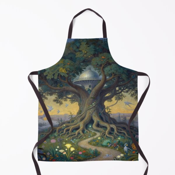 Item preview, Magical tree with a path of light – A fantastic nature vision full of color, depth, and story charm. designed and sold by FotoworldEdel.