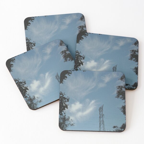Item preview, pylon photo with a (rare) Scottish blue sky  designed and sold by photosbykel.