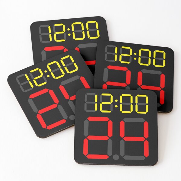 Item preview, 24 Seconds Basketball Clock Timer designed and sold by Slam-Dunkan.