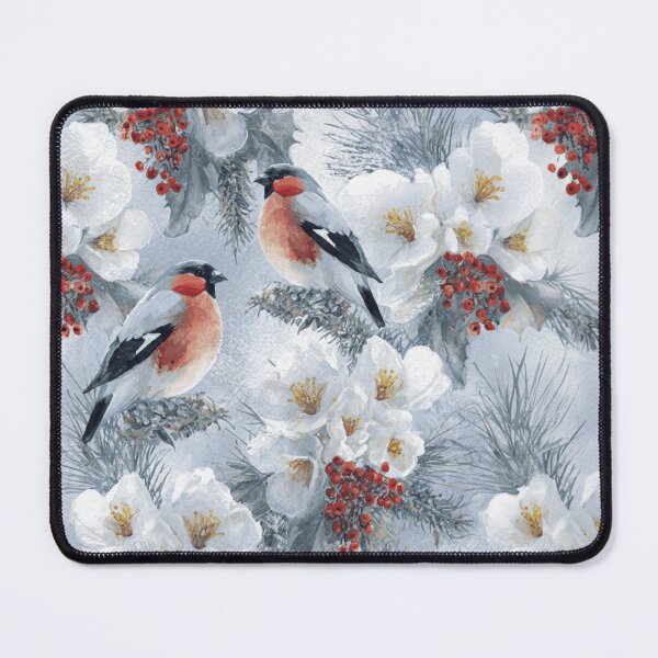 Item preview, Waxwings and the Winter Calm designed and sold by Mission Ready.