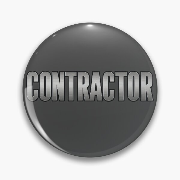 Item preview, Battlefield BF6 RedSec Game Inspired Contractor Steel Metallic Slogan designed and sold by Sellcooldesigns.