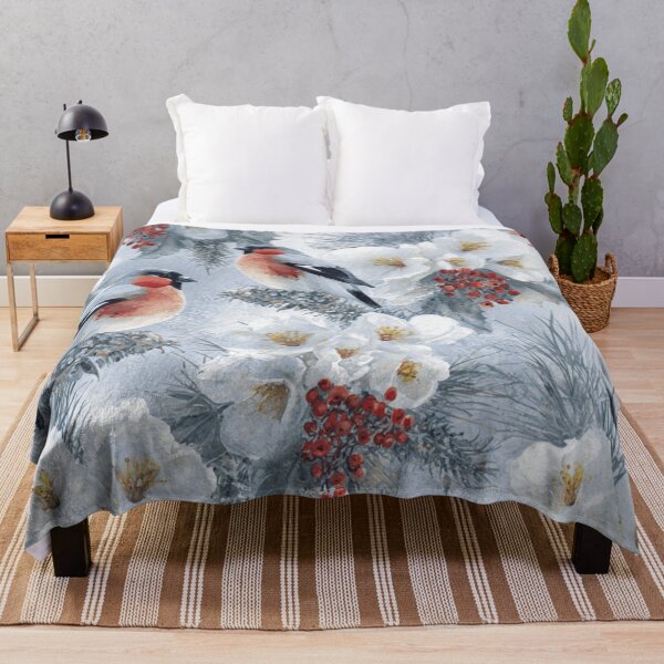 Item preview, Waxwings and the Winter Calm designed and sold by Mission Ready.
