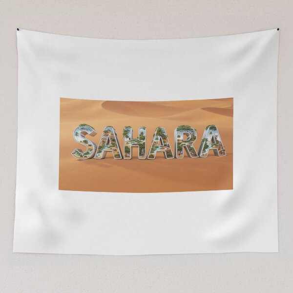 Item preview, Sahara Desert Oasis Print designed and sold by Lichentroupe63.
