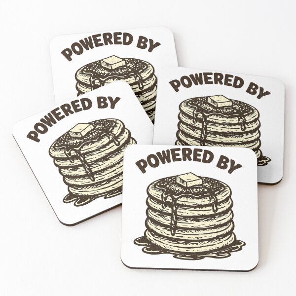 Item preview, Powered by Pancakes designed and sold by ActOneDeisgns80.