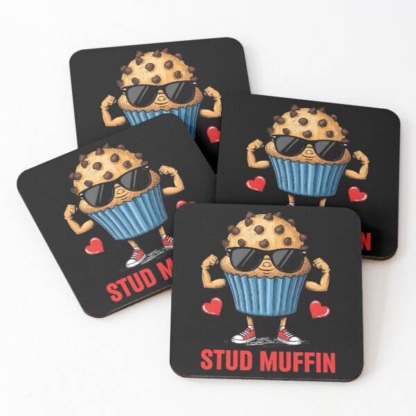 Item preview, Stud Muffin Valentine - Chocolate Chip designed and sold by OlakunleOloroz.