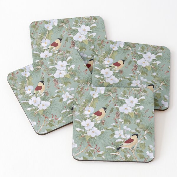 Item preview, Winter Birds on Snowy Branches - Winter Series designed and sold by Mission Ready.