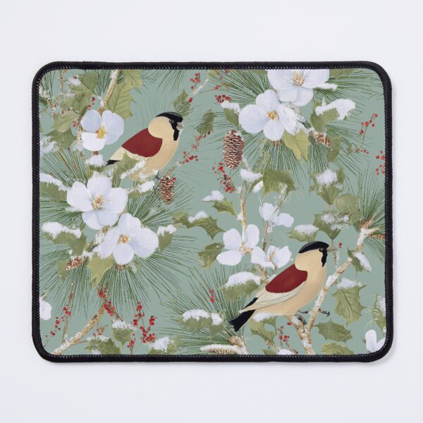 Item preview, Winter Birds on Snowy Branches - Winter Series designed and sold by Mission Ready.