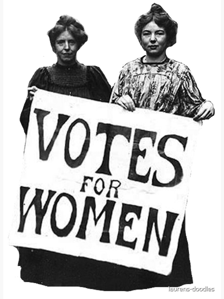 Disover Votes for Women Premium Matte Vertical Poster