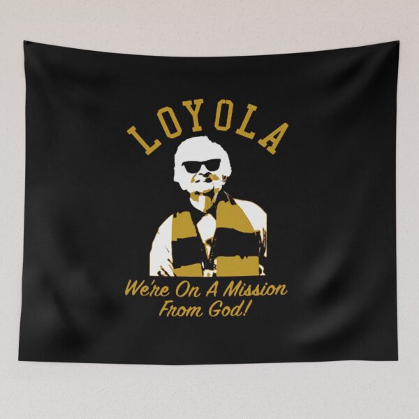 Item preview, March Madness Loyola University Chicago Ramblers Sister Jean God Mission Basketball designed and sold by Drago72.
