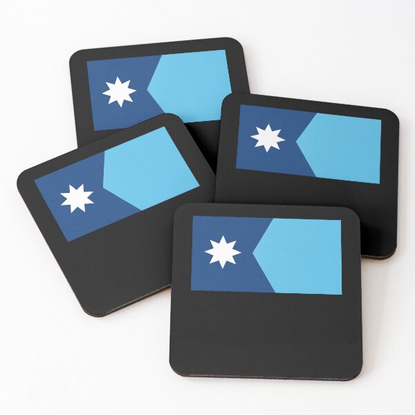 Item preview, Minnesota Flag North Star Eight Point Symbol designed and sold by margamPagenberg.