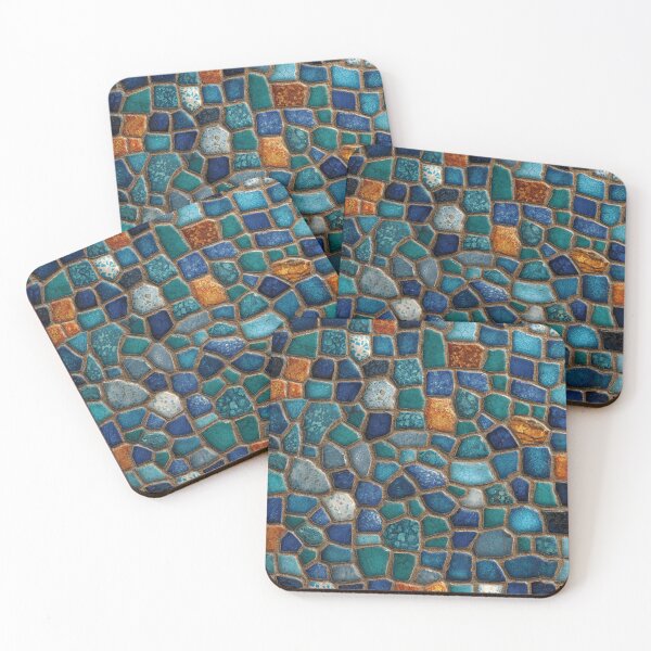 Item preview, Gaudi Inspired Mosaics Tile designed and sold by GrinGalore.