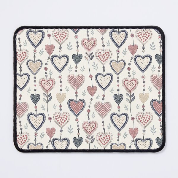 Item preview, Nordic Folk Heart Garlands | Scandinavian Folk Design designed and sold by Shuga-Design.