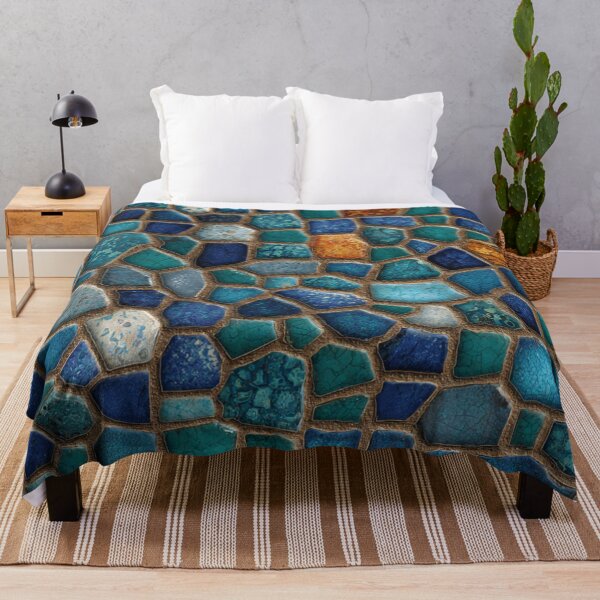 Item preview, Gaudi Inspired Mosaics Tile designed and sold by GrinGalore.
