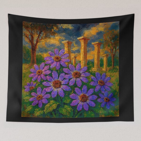Item preview, Florist's Cineária Bird Among Blossoms #8 designed and sold by Helios Be. Lavsh.