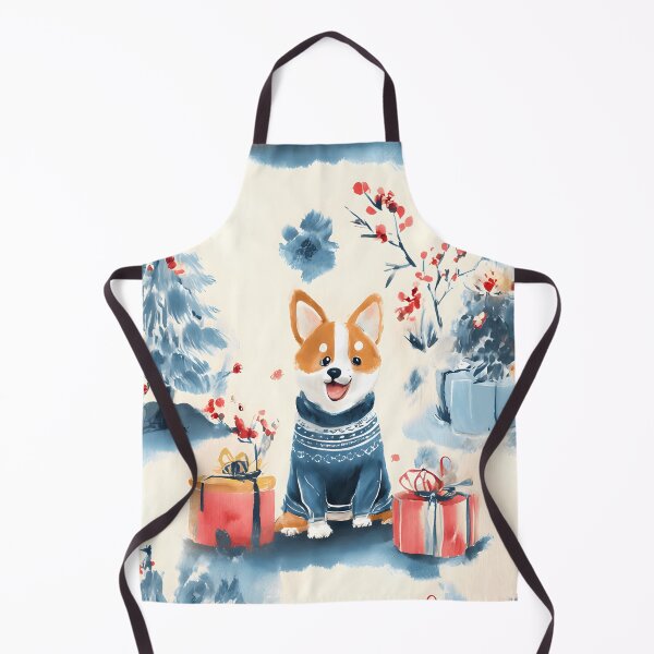 Item preview, Christmas Dogs Watercolor Art - Winter Series designed and sold by Mission Ready.